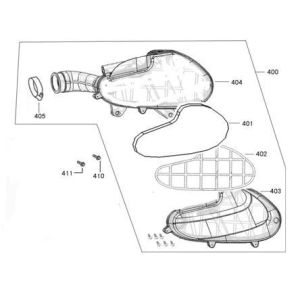 Air filter BTC Legend brown