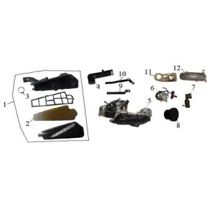 Air filter China LX white