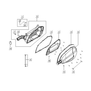 Air Filter Kymco Downtown 125i