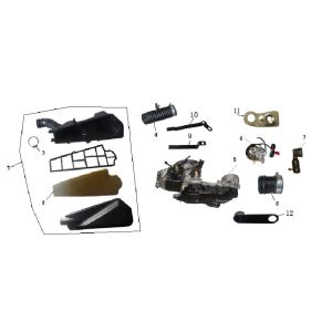 Air filter Rover Exclusive black cream