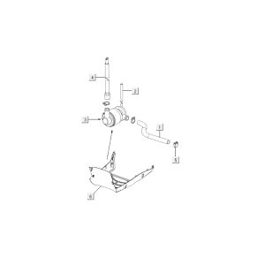 Air membrane Kymco Agility 10' 4-stroke blue