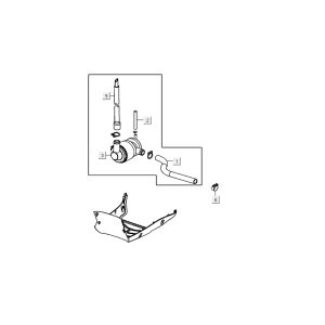 Air membrane Kymco Carry 4-stroke white