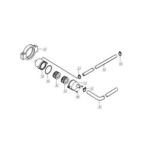 Air Reed valve Kymco DJ 2-stroke Black
