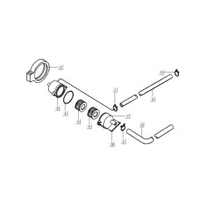 Air membrane Kymco Super9 2-stroke nm silver