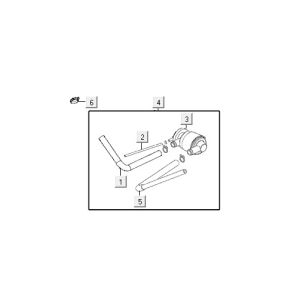 Air membrane Kymco VP50 4t ac black