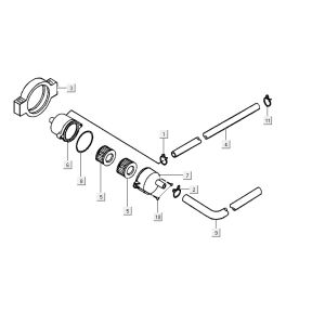 Air membrane Kymco Yup 2t ac classic green