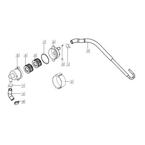 Air pump exhaust Kymco People S 300i