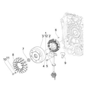 Ignition Piaggio Zip 2000 2-stroke AC
