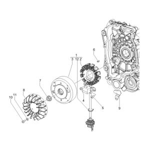 Flywheel Vespa Lxv 2-stroke