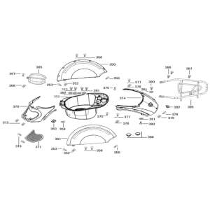 Middle Rear Hood Znen Revival cream grey