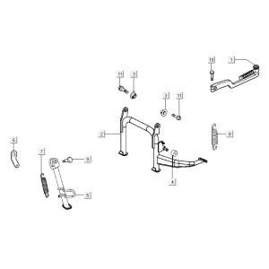 mid-stand AGILITY CITY 16 4T 150