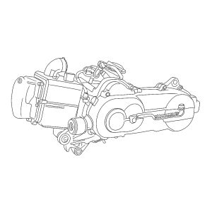 Motorblok compleet AGM VX50i