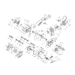 Engine parts Beta Cyclo 25km Delivery red 2007 2-stroke 25