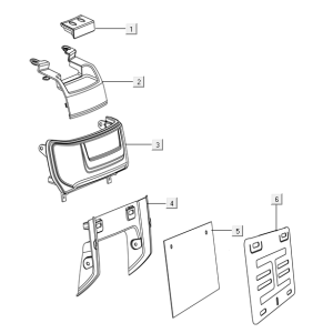 Tail lightNiu N-pro white - red