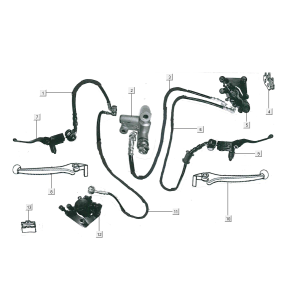 Brake system Niu N-GT