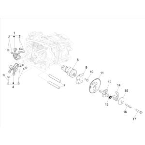 Camshaft Vespa GTS 300 HPE 4T 4V IE ABS E4 2019 (EMEA)