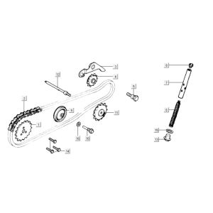 Camchain Kymco K-Pipe 125cc