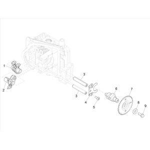 Vespa Primavera 4-stroke 3V camshaft (euro5 injection IGET)