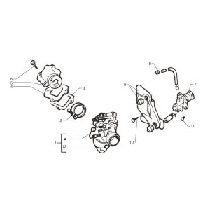 Oil Pump- Carburetor Yamaha Jog-R LC 2-Stroke