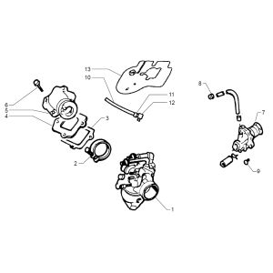 Oil pump Beta Ark-k AC blue 2006 2-stroke