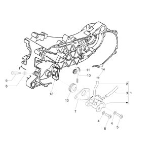Oil Pump Piaggio NRG Power DD 2007-2017