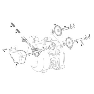 Oil pump SENDA R X-TREME 2007 E2 3ED