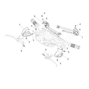 Handlebar Switches Vespa Primavera 2-stroke