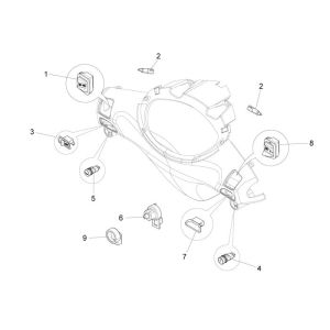 Electric parts 2 Piaggio New Fly 4-stroke 4-valve