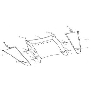 Skirt China GT champagne