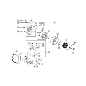 ignition - cooling Kymco People S 4-stroke Matt grey