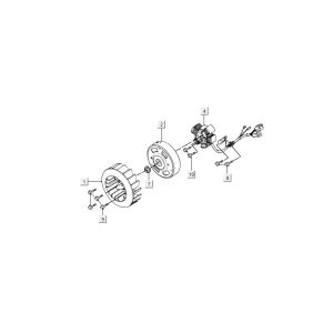 Ignition Kymco DJ 2-stroke Black