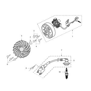 Ignition Peugeot Speedfight 3 AC 2-Stroke