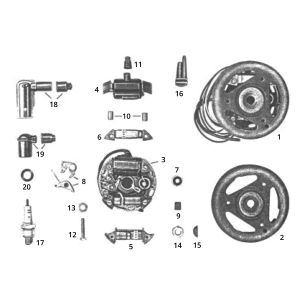 Zundapp GTS 50 517-39L0 ignition