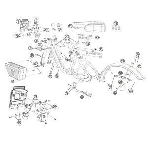 Other parts Yadea Trooper 01 Fat Bike