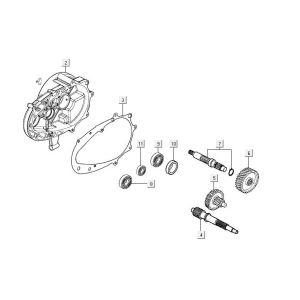 transmission AGILITY 16+ 4T 125 Matte Metallic Silver