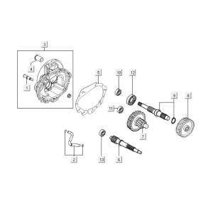 Transmission Kymco People One 125i