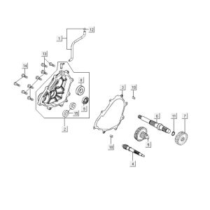Transmission Kymco People S 300i