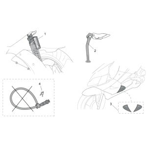 Other safety Aprilia SR 50 H2O ie+carb 2004-2009