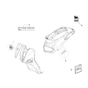 Emblems Piaggio Liberty 2-stroke