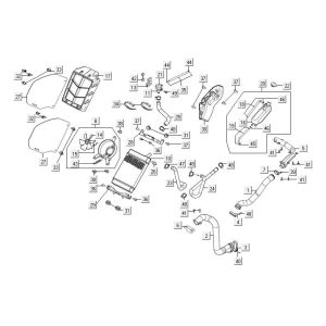 Radiator Kymco MXU 300R