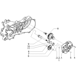 Reducer Group Gilera Runner 50 SP 2010-2017
