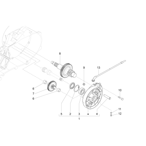 ReductorGroup Piaggio Liberty 50 4-stroke (IGET Euro 4)