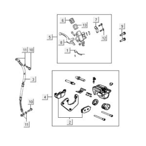 Brake parts front Kymco People One 125i