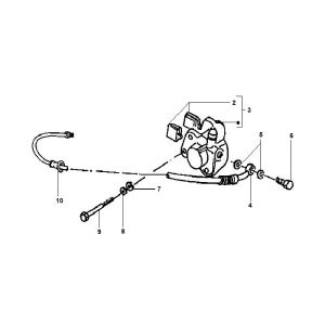 Brake Caliper Gilera Runner 98-2005 2-stroke