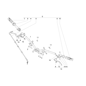 Brake pumps Piaggio Liberty 50 4-stroke (IGET Euro 4)