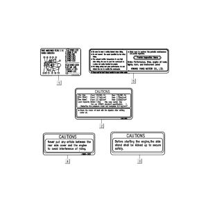 safety stickers Kymco People S 4-stroke Elegance black