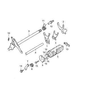 Honda MB/MT/MTX/MBX 80 switch axle