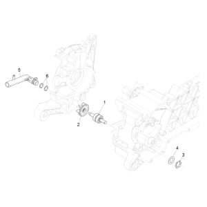 Piaggio NRG Power 50 2-stroke LC Euro 4 water pump