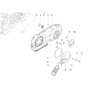 Wheel cover Vespa Sprint 150 3V IE ABS Euro 3 2015