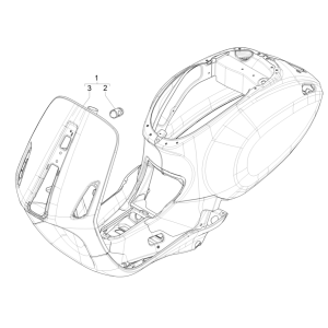 Frame Vespa Sprint 150 3V IE ABS Euro 3 2015